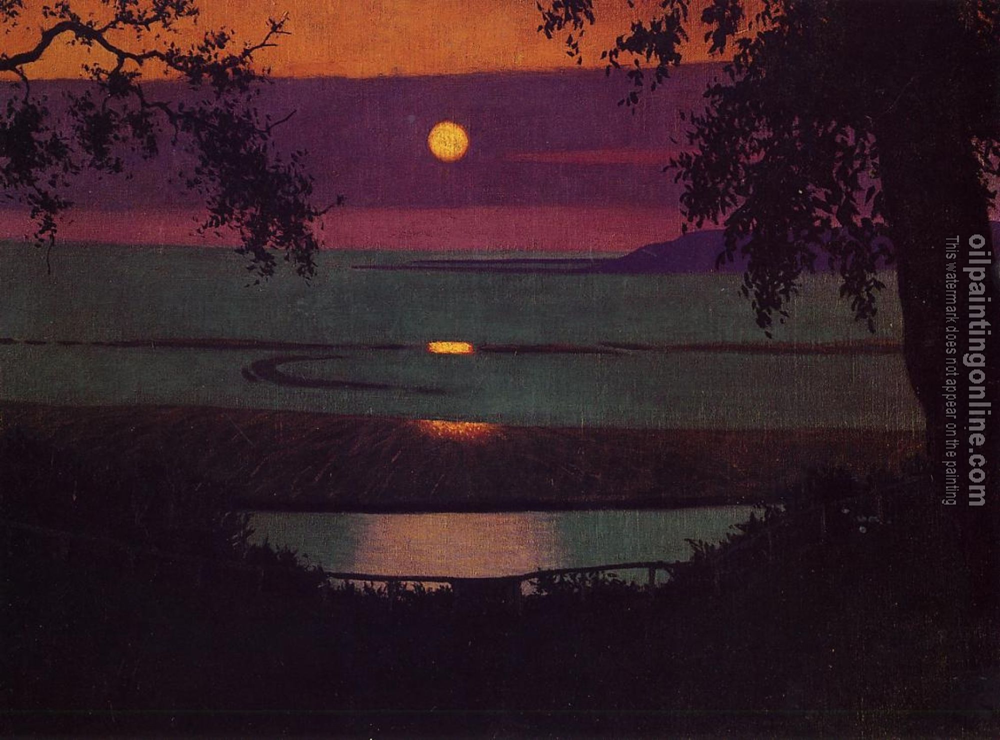 Felix Vallotton - Sunset